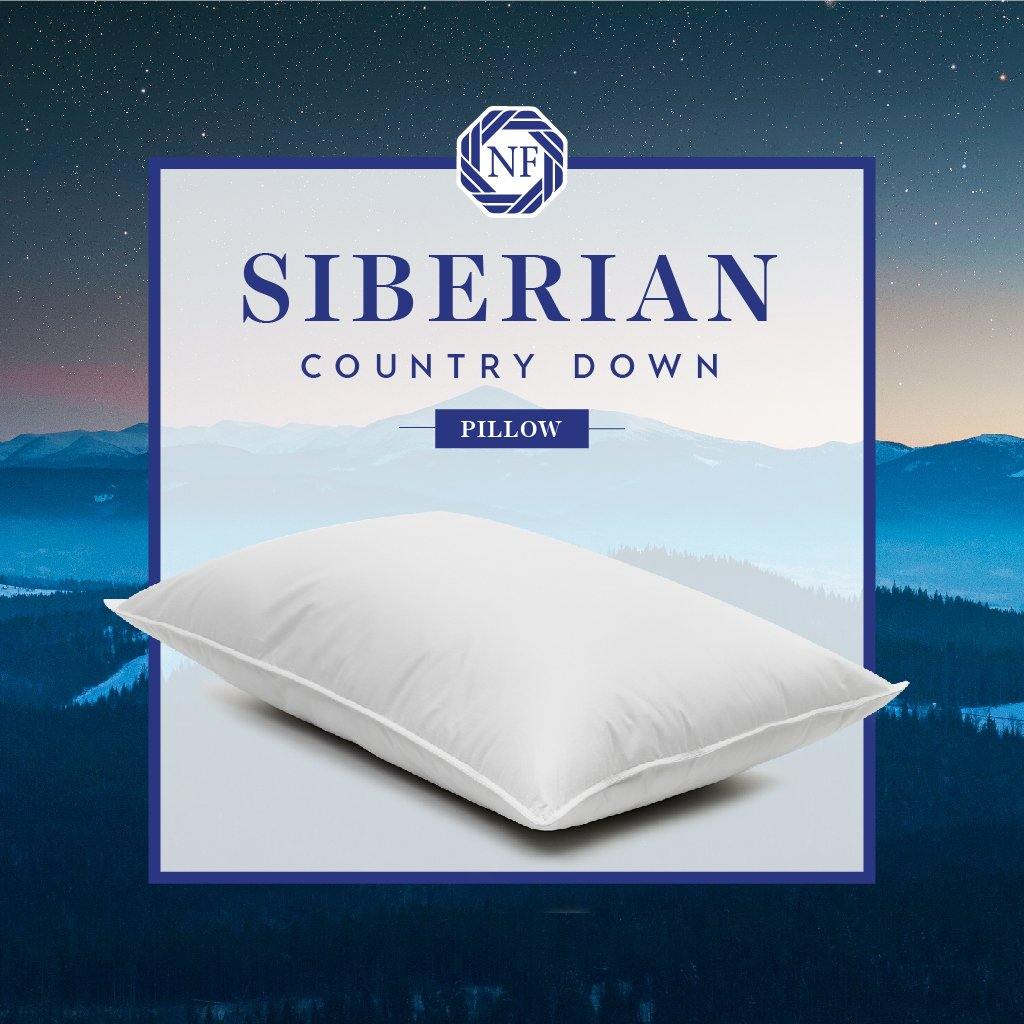 Siberian Country Down Medium Pillow