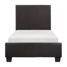 Load image into Gallery viewer, Lorenzen Bed Frame Dark Brown
