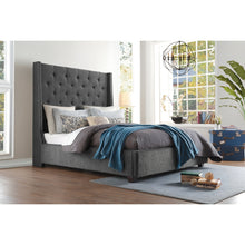 Load image into Gallery viewer, Elena Bed W/ Drawer Grey
